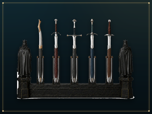 Iron Vow Collector's Dagger Set & Display Stand